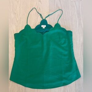 J. Crew Green Camisole Top